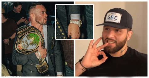 colby covington fake rolex|colby covington ethnicity.